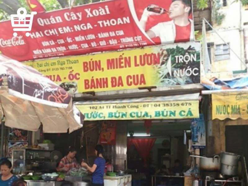 Quán siêu đông khách vào giờ cao điểm