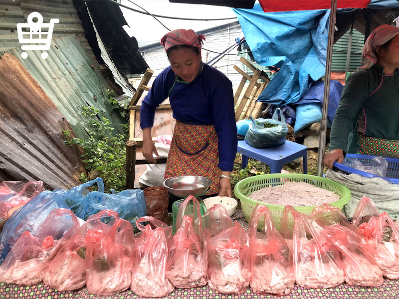 Các mặt hàng được bày bán với chi phí vô cùng hợp lý